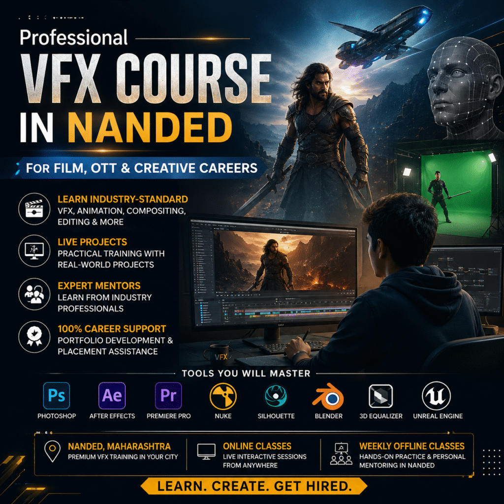 Professional VFX Course in Nanded for Film, OTT & Creative Careers