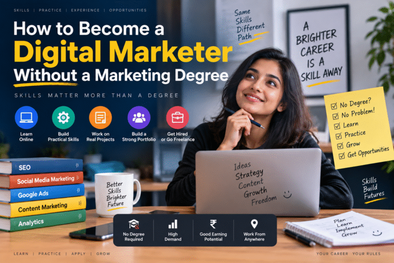 Digital Marketing Without a Degree