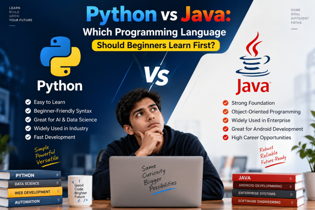 Python vs Java Beginner’s Choice